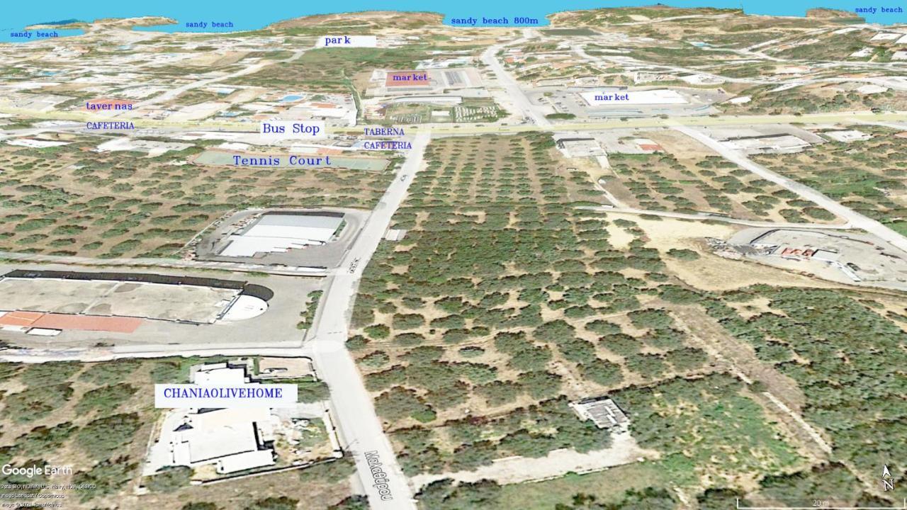 Chania Olive Home Kato Daratso Exteriör bild